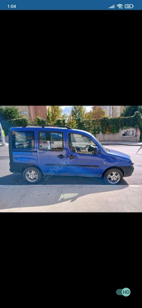 Otomobil ruhsatlı Fiat Doblo kliması aktif tüm ağır bakımları yeni. - 2