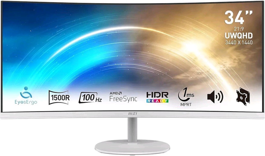 MSI PRO 34 inç 2k 100Hz 1ms Monitör