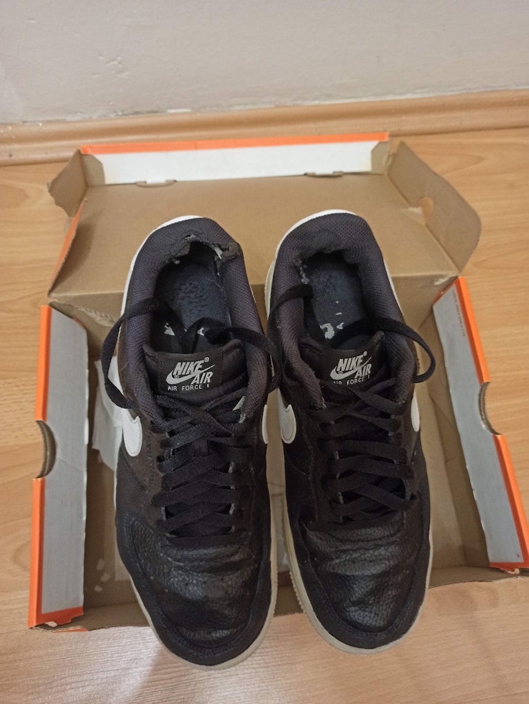 Orjinal Nike Siyah-Beyaz Düşük Bilekli Sneaker - 8