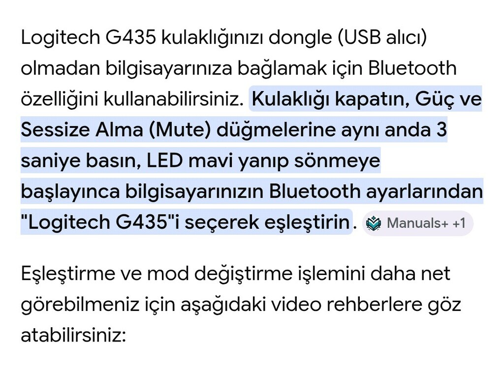 Logitech g435 bluetooth kulaklık - 13