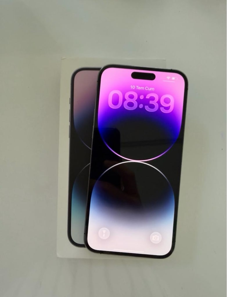 İPHONE 14PROMAX 128GB 10/10 HATASİZ FULL ORJİNALL PİLL 100 - 2