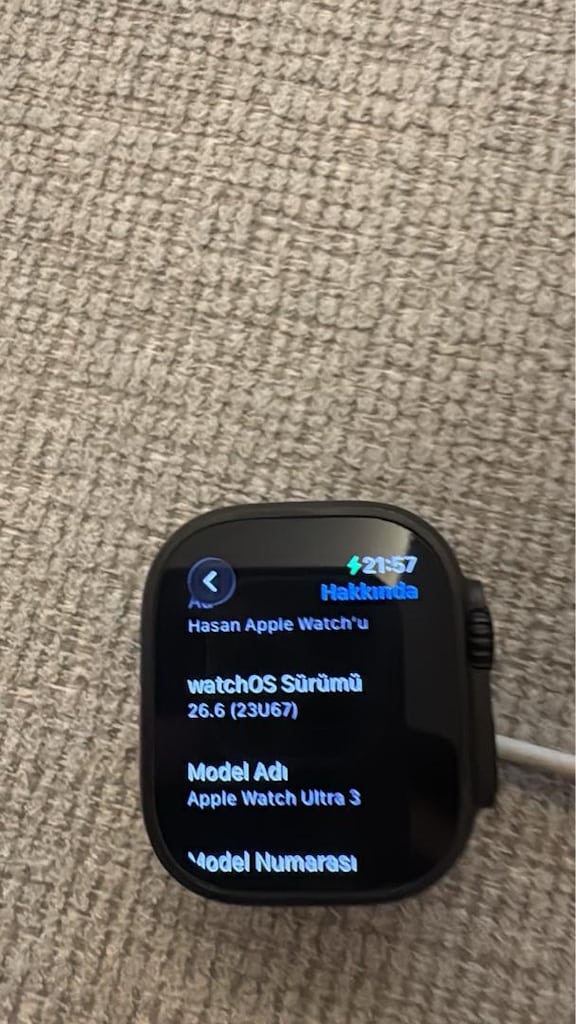 APPLE WATCH 3 ULTRA KOZMETİK 10/10 - 5