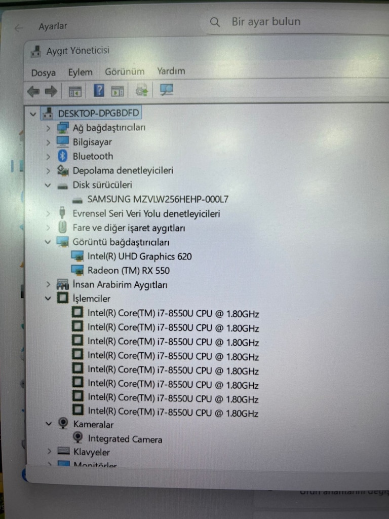 Lenovo ThinkPad E580 i7 16GB RAM 256GB SSD RX550 15.6" Full HD - 10