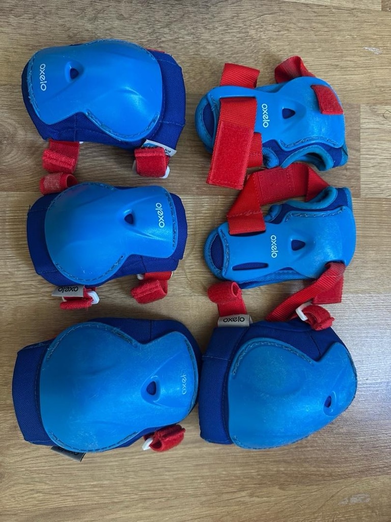 Oxelo Play 3 Çocuk Paten Seti (28-30 Numara) + Kask ve Koruma Seti HED - 4