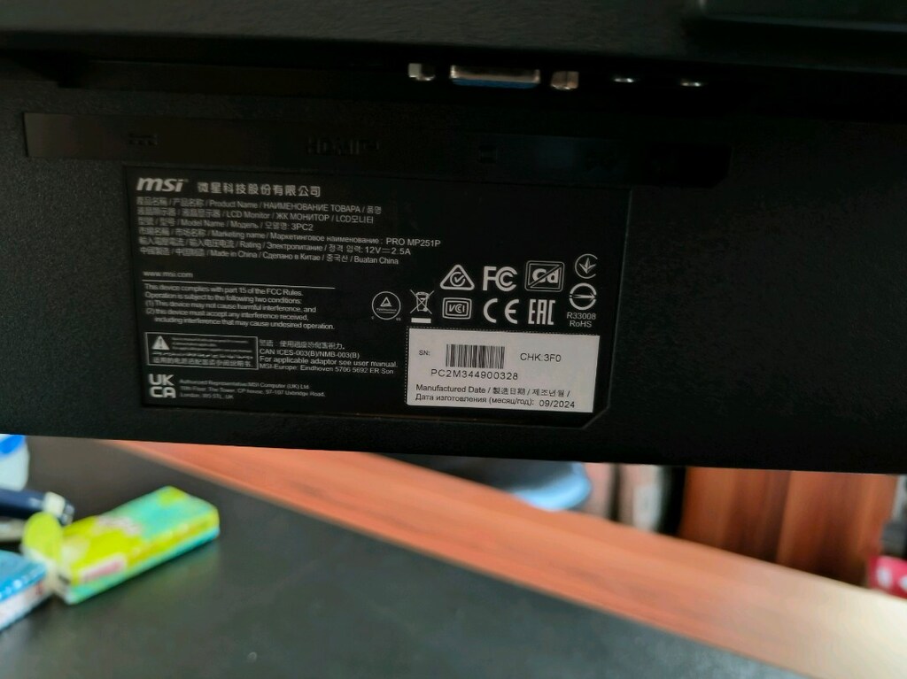 MSI 24.5" PRO MP251P (FHD) 16:9 FLAT IPS 100HZ 1MS ADAPTIVE SYNC PİVOT - 4