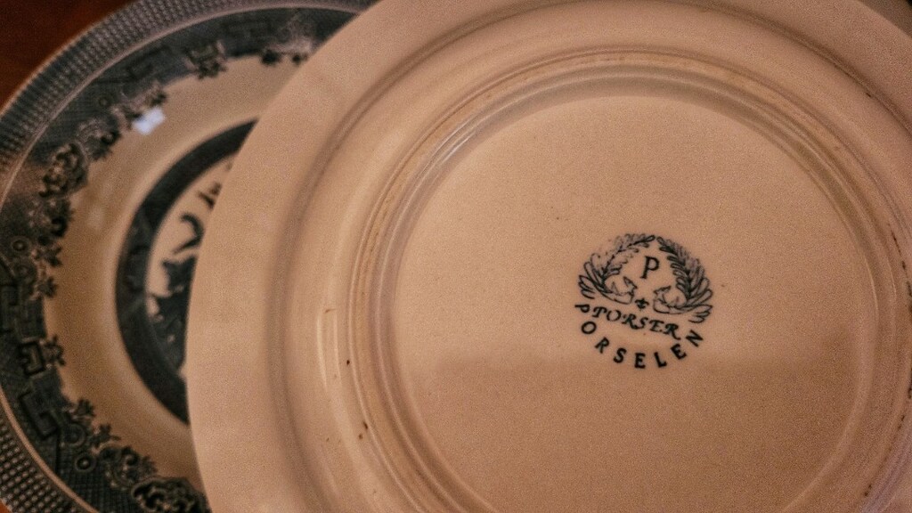 Vintage Özel Koleksiyon Uzakdoğu Tema Yemek Servis Tabakları 6 Adet - 3