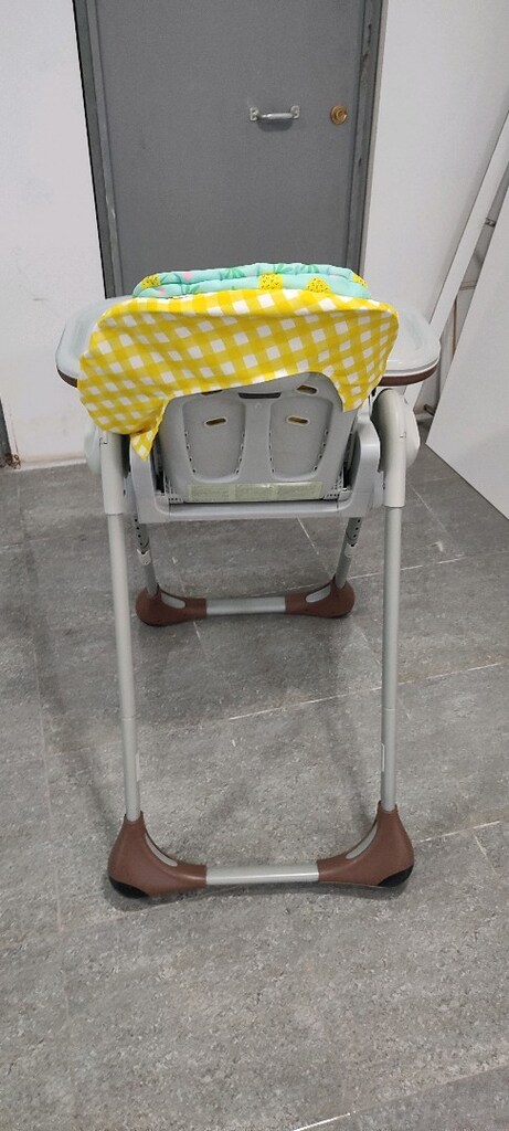 Chicco Polly mama sandalyesi minderleri yenilenmiş pamuklu kumaş - 4