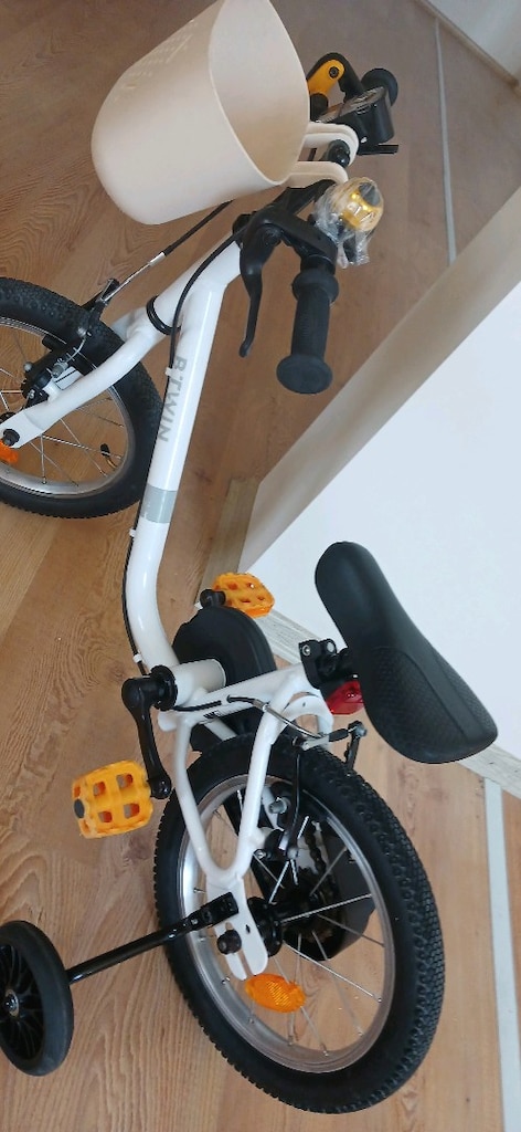 BTWIN Discover 100 14 İnç Jant 3-5 Yaş Beyaz Çocuk Bisikleti - 7