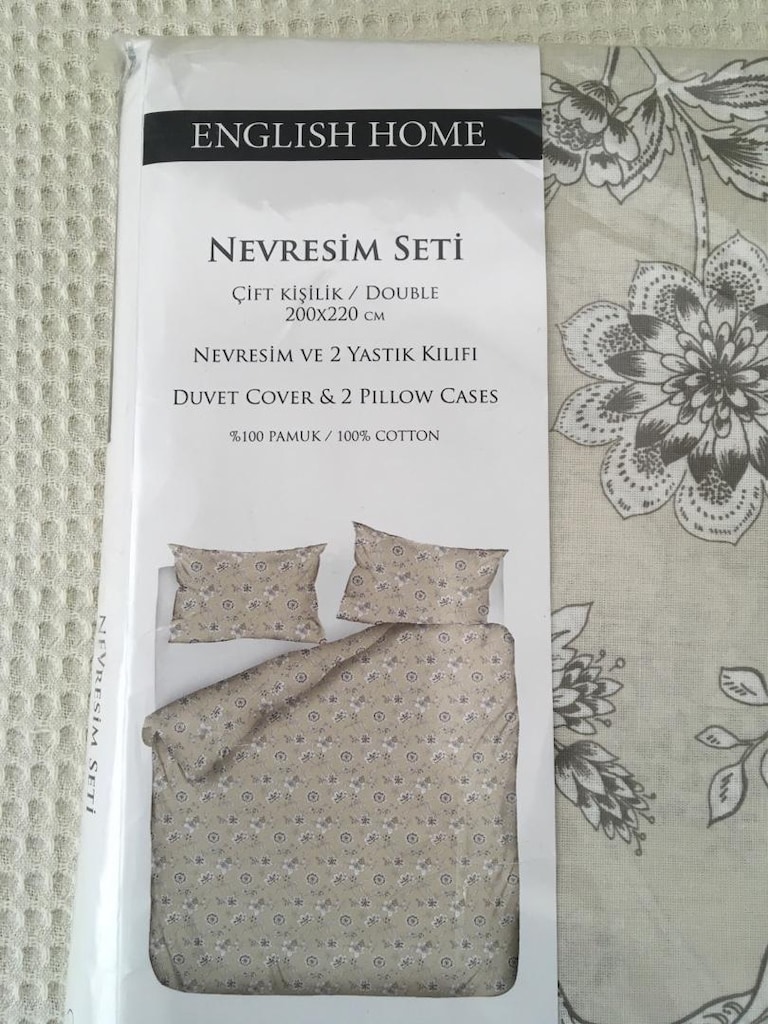 ENGLISH HOME NEVRESİM SETİ SIFIR - 3