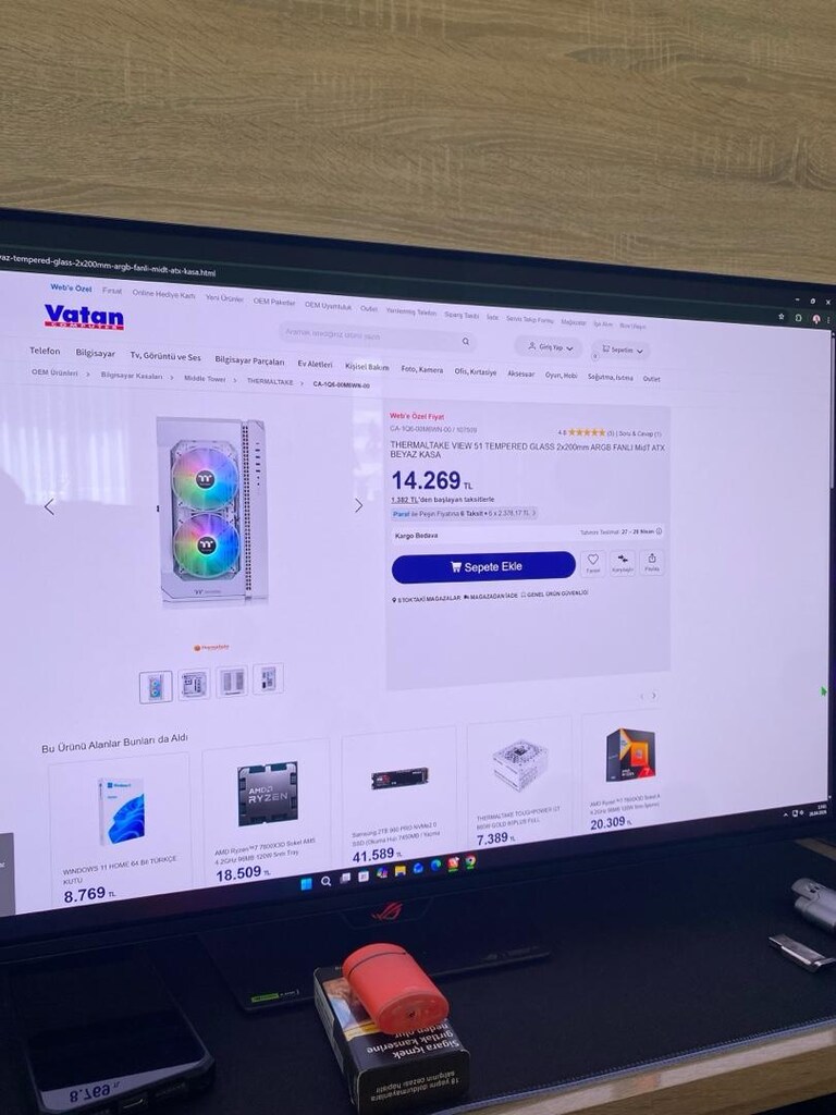 THERMALTAKE midT ATX BİLGİSAYAR KASASI - 5