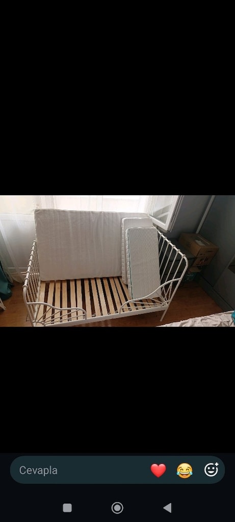 Ikea minnen karyola, ömsint yatak - 2