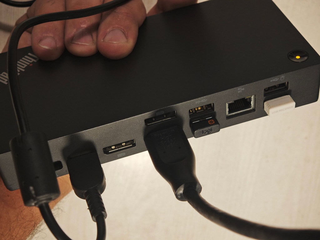 THİNKPAD Universal Type C dock 40AY Model - 7