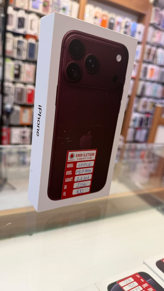 18 PRO MAX 256 GB KAPALI KUTU 24 AY GARANTİLİ - 2