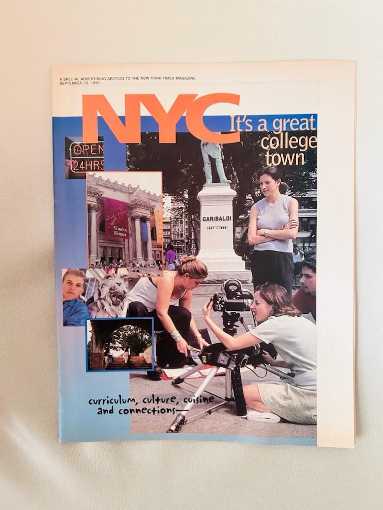New York 1998 Üniversite dergi.