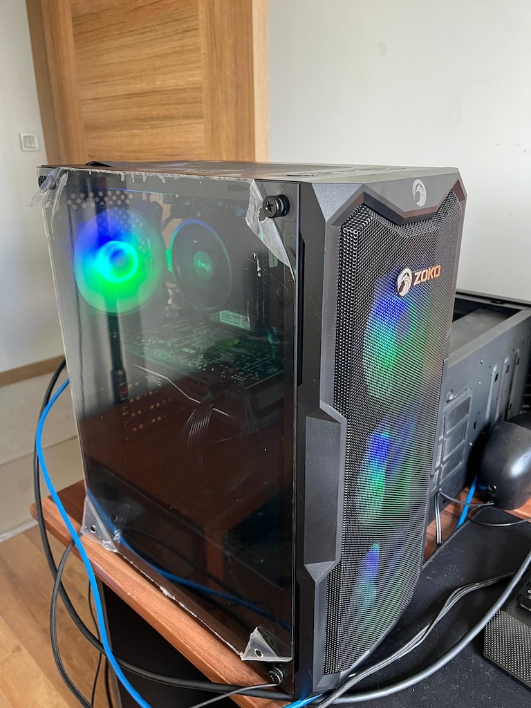 RYZEN 2600 / SAPPHİRE RX470 / 16gb RAM OYUNCU GAMİNG BİLGİSAYARI - 4