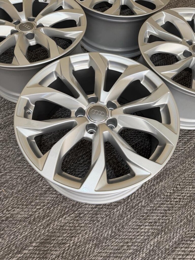 18 İNÇ ORİJİNAL AUDİ A6 S-LİNE QUATTRO JANT TAKIMI HATASIZ - 4