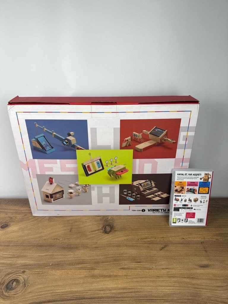 NİNTENDO SWITCH LABO VARIETY KIT KARTON KUTU OYUNU SIFIR KUTUSUNDA - 2