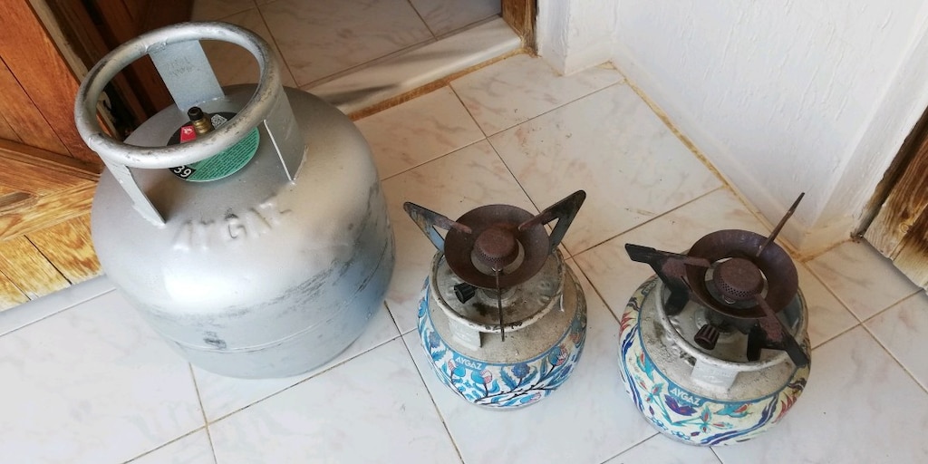 Aygaz tüpler 3 adet var - 9