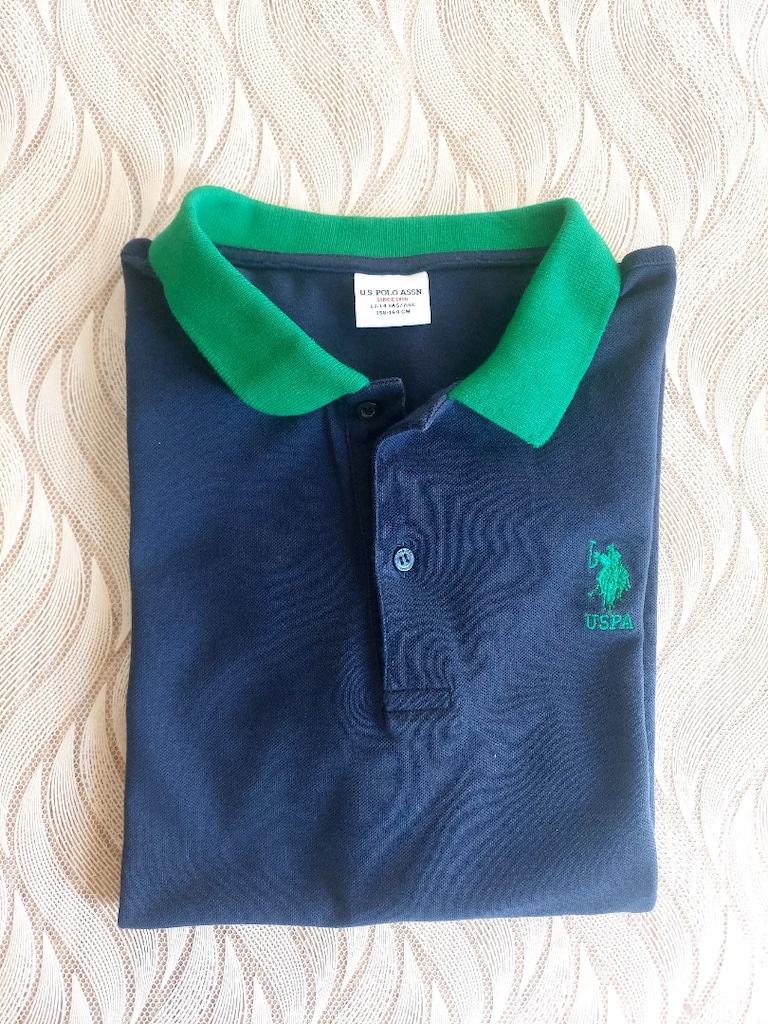 Us Polo Assn erkek çocuk polo yaka tişört - 12