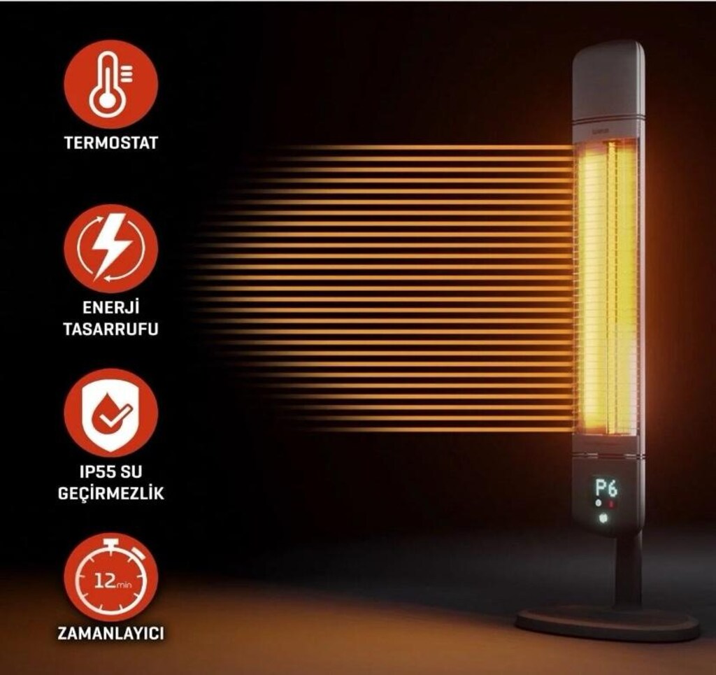 kule tipi elektrikli ısıtıcı - 3