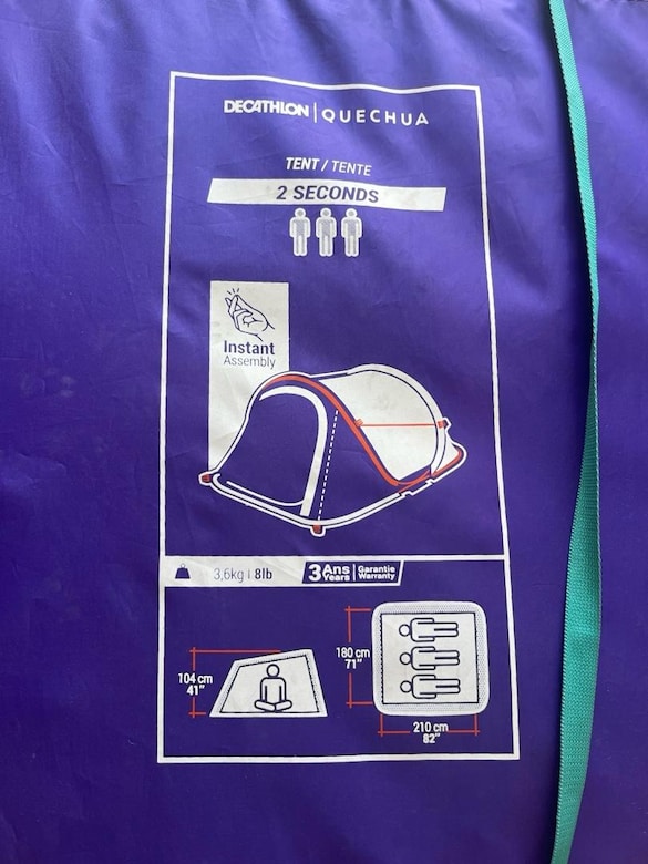 Decathlon/Quechua 2 Seconds Kamp Çadırı - 3