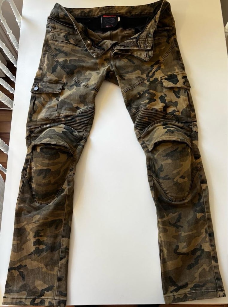 SCOYCO Kamuflaj motosiklet pantolonu - 2