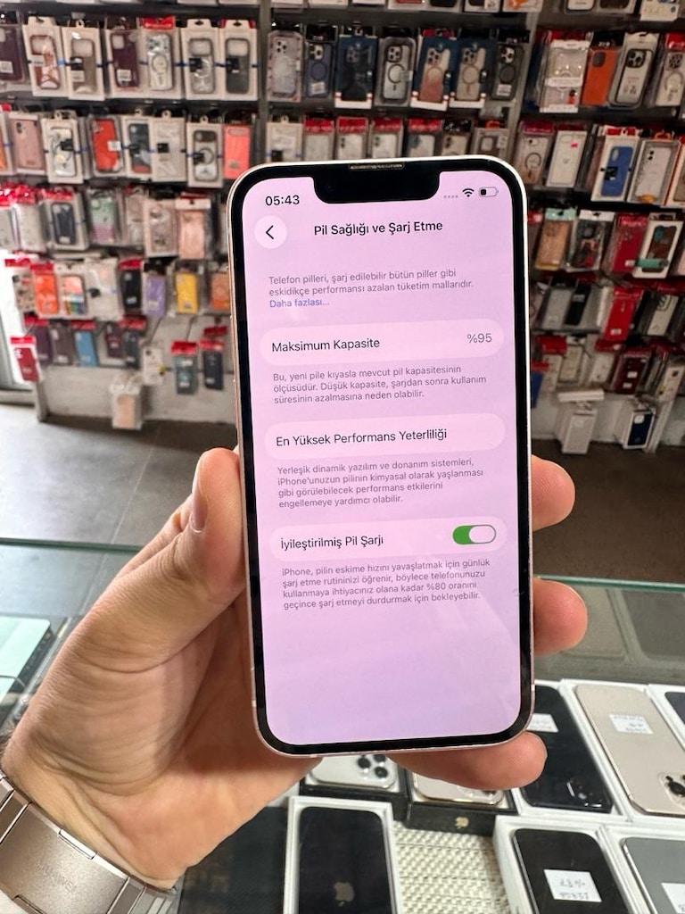 *İPHONE 13 MİNİ 256 GB YURTDIŞI 16 AY KULLANIMA AÇIK HOLLANDADAN GELDİ - 3
