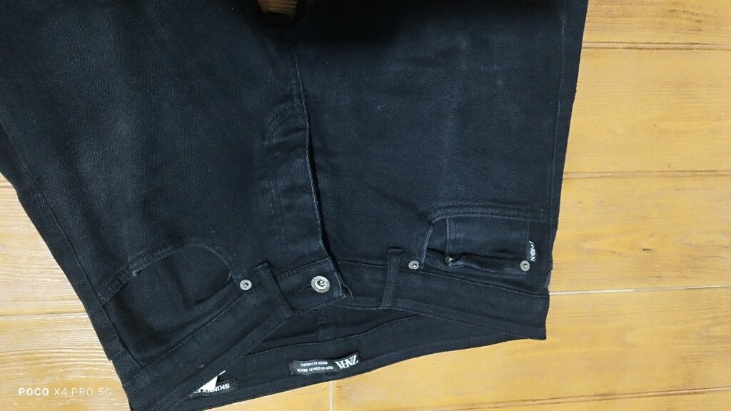 #Zara skinny jeans pantolon Piyasası çok pahalıdır.. Eni çekilince 42 - 4