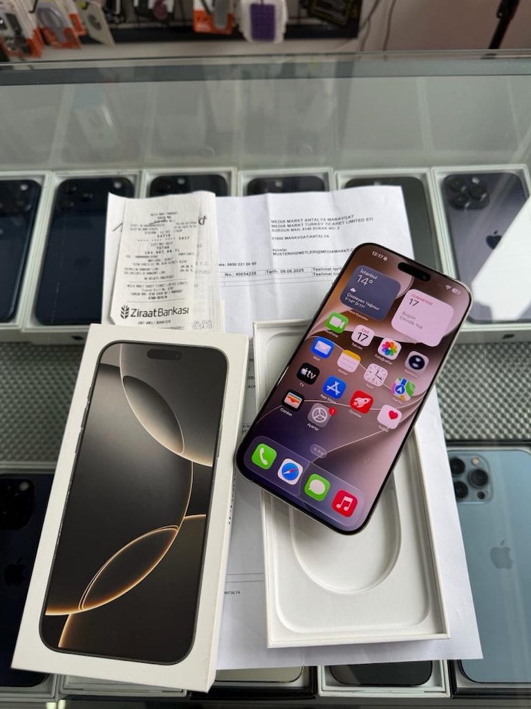 HATASIZ IPHONE 16 PRO MAX KUTULU FATURALI 8AY GARANTİ 3-6-9TAKSİT - 7