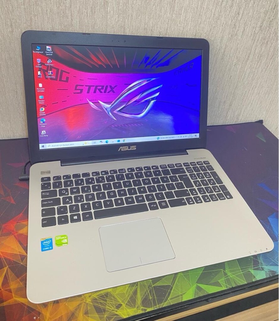 ASUS-i5-12GB RAM-2GB NVIDIA 840M-240GB KİNGSTON SSD-METAL-LAPTOP - 2