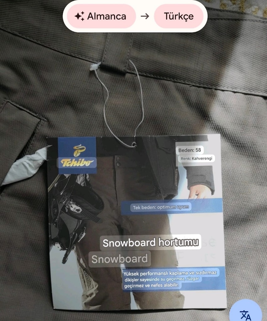 Tchibo kar pantolonu erkek - 7