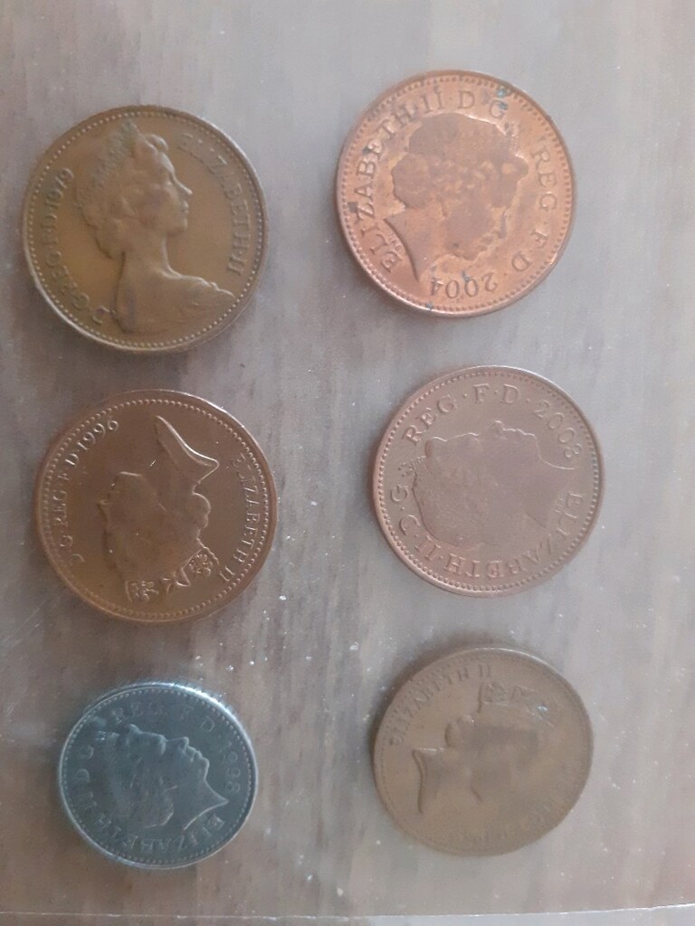6 adet İngiliz pensi - 3