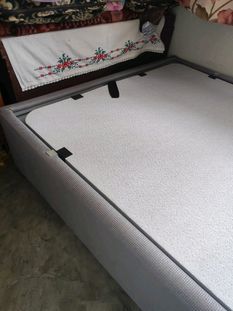 100x200, YENİ, TEK KİŞİLİK YATAŞ BAZA+BAŞLIK - 4