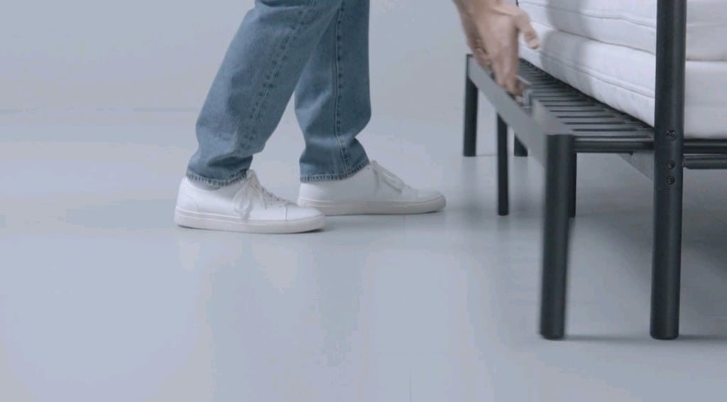 Sıfır Ayarında IKEA FYRESDAL Siyah Divan (Sadece 1 Kere Kullanıldı) - 6