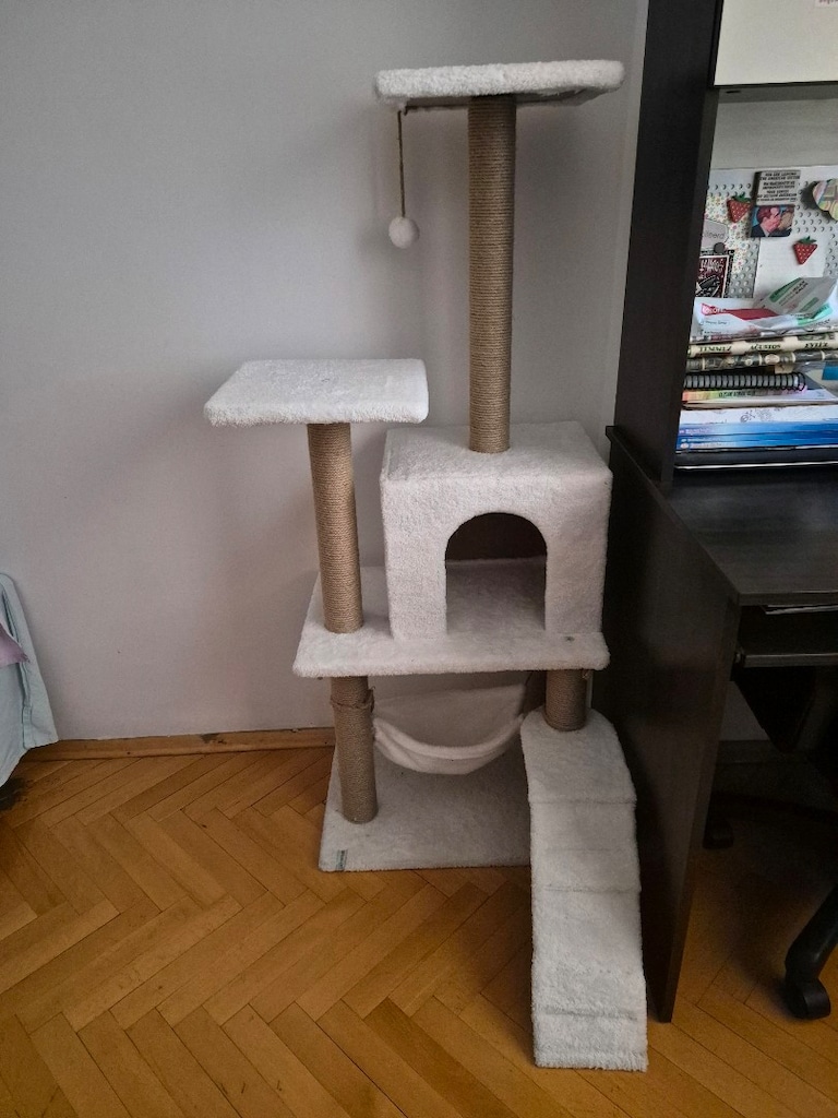 Salıncaklı kedi evi - 3