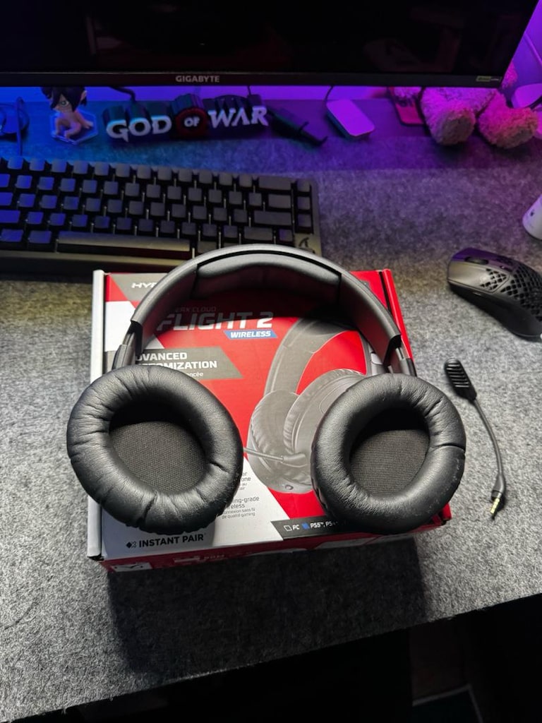 HyperX cloud flight 2 wireless gaming kulaklık - 5