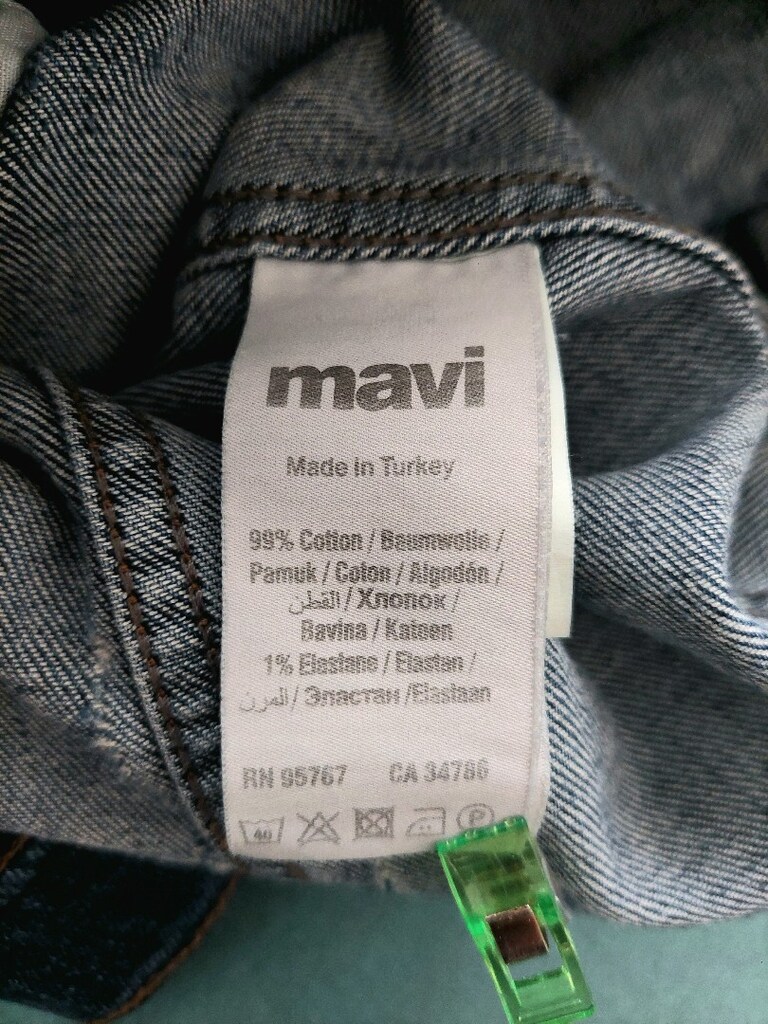 MAVİ JEANS VİNTAGE erkek kot ceket - 15