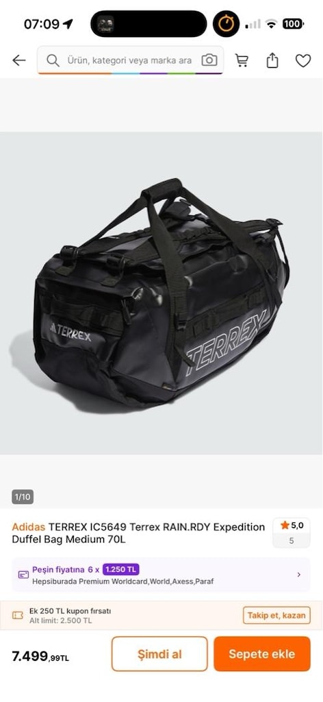 Adidas terrex çanta - 6