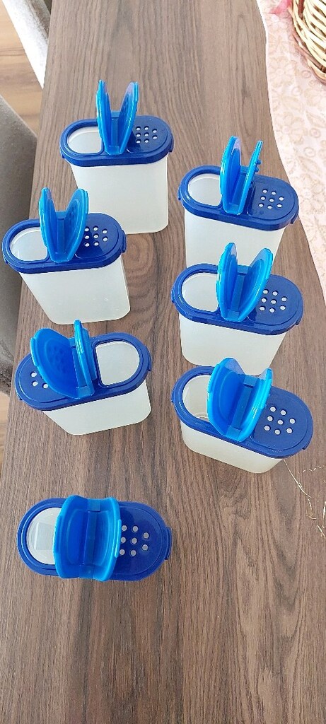 Tupperware baharat takımı 7 li - 2