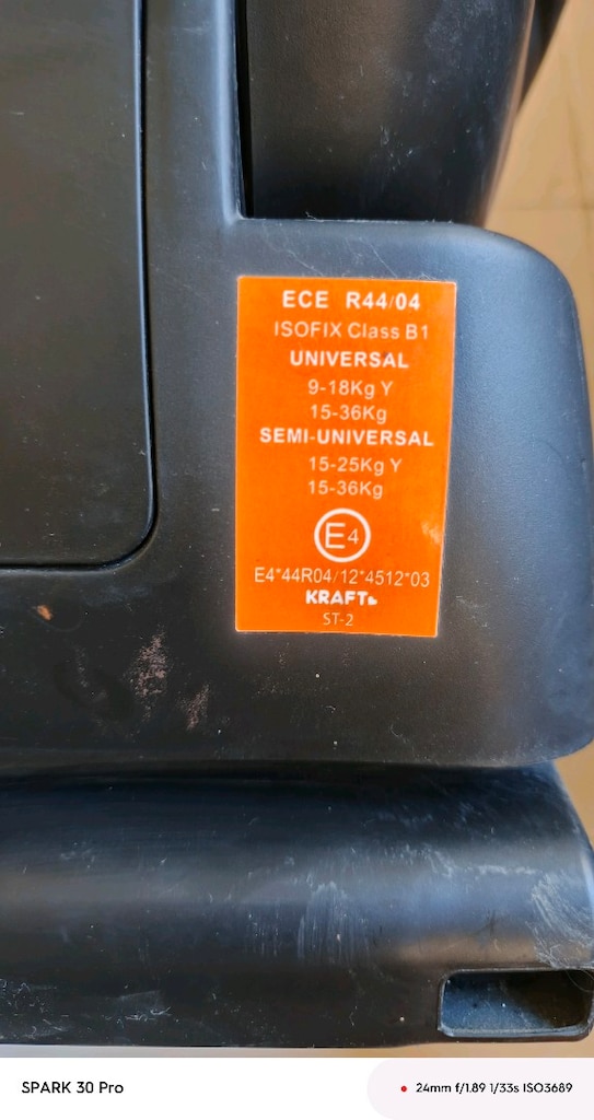 Kraft oto koltuğu 9-36 kg - 6