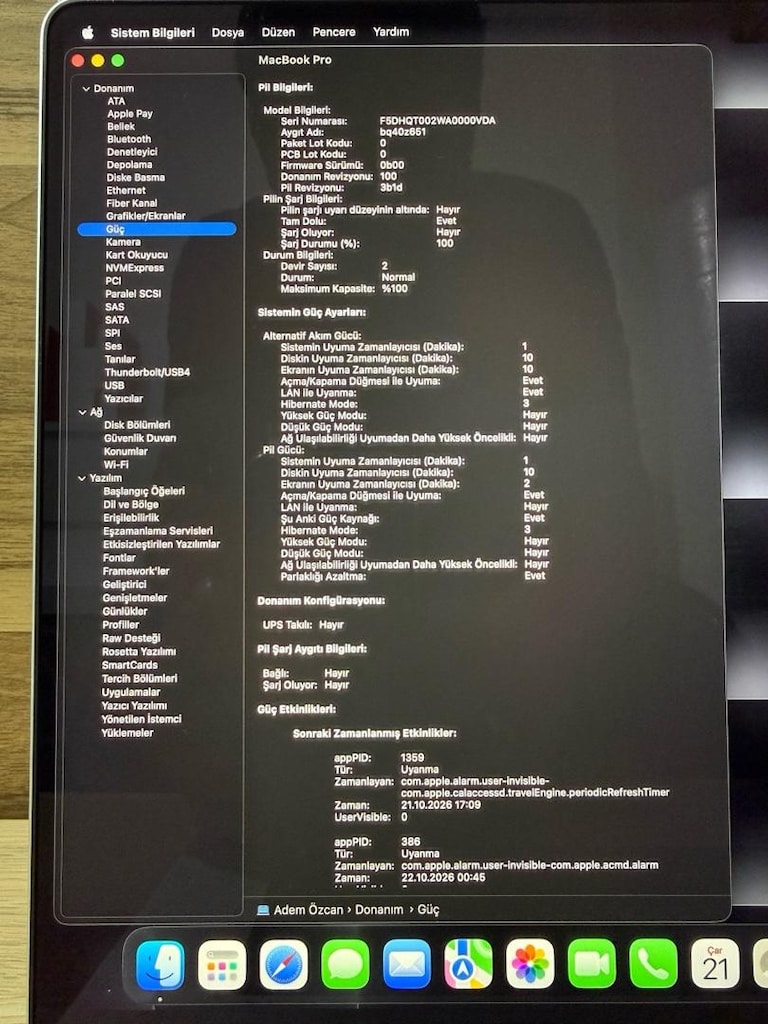 MacBook Pro / M5 Max / 16 inç / 36 GB Ram / 2 TB Ssd - 3