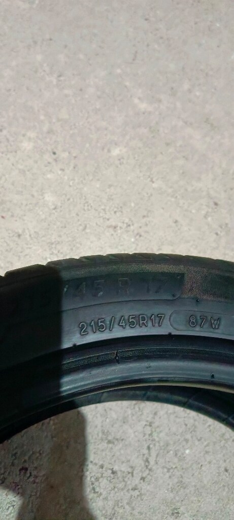MİCHELİN 215 45 17 - 9