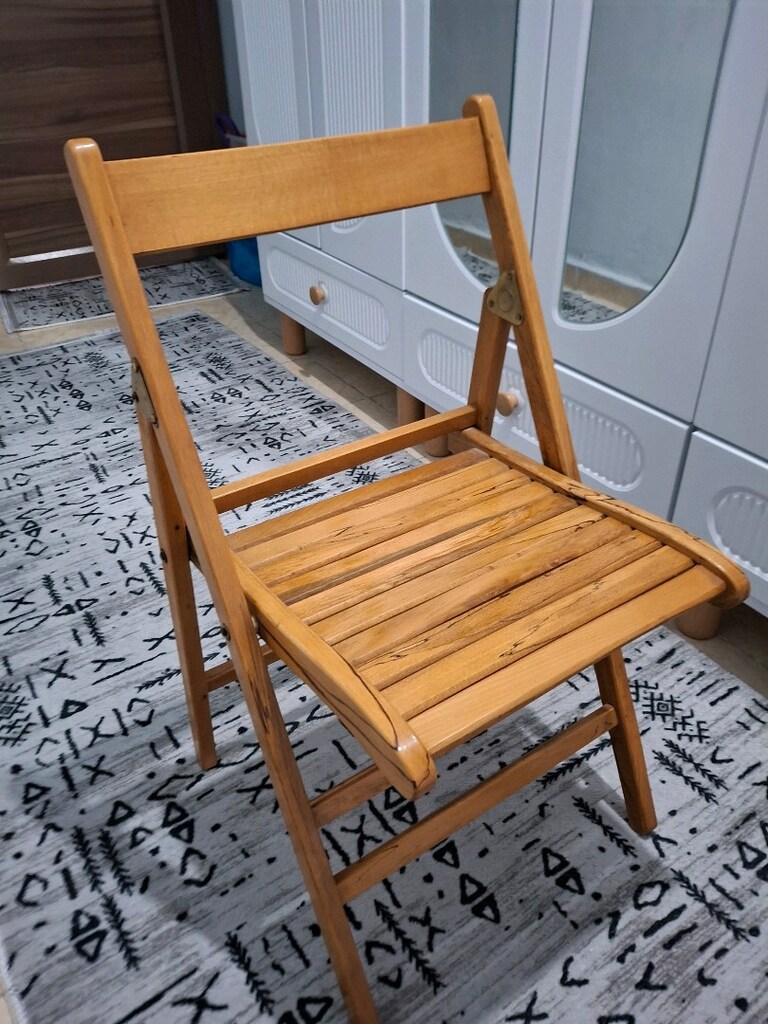 katlanır ahşap sandalye - 2