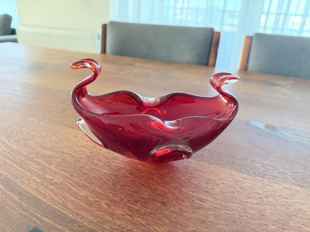murano alev kırmızı şekerlik - 2