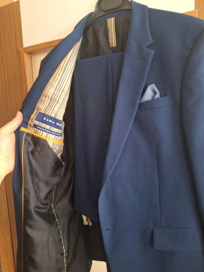 ORİJİNAL TERTEMİZ ZARA MEN TAKIM ELBİSE 48 BEDEN