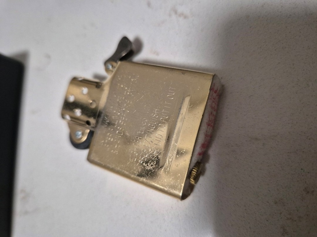 zippo armor gold - 7