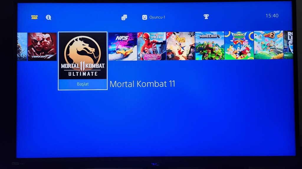 PS4 Slim 1 TB GOLD Edition, FC 27+15 Oyun, 2 Orijinal Gold Kollu - 10