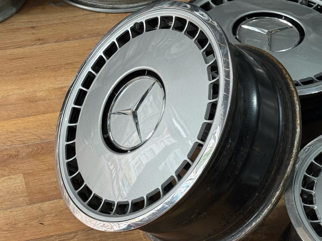 Orjinal 16 inç Direkt Uyumlu W124-W201 jant-nikelajlı kapak Mercedes - 3