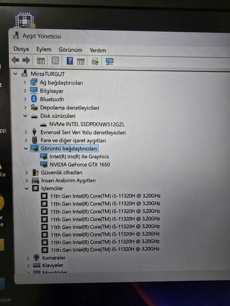 LENOVO GAMMİNG KUTULU FATURALI TERTEMİZ - 7