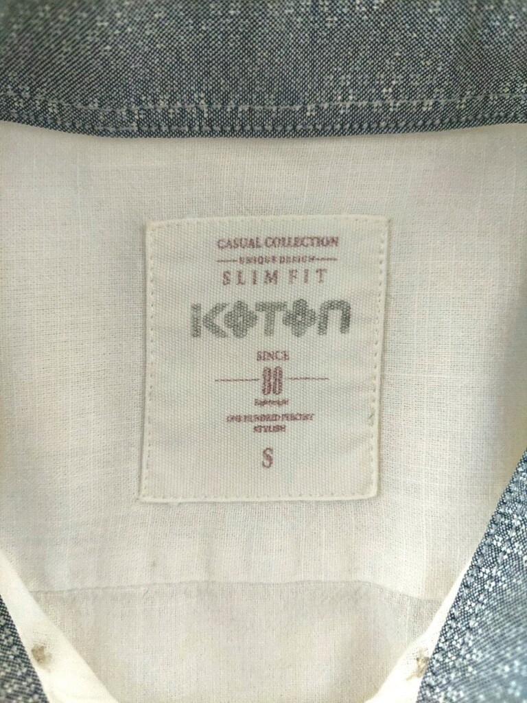 KOTON erkek keten model yazlık gömlek - 6